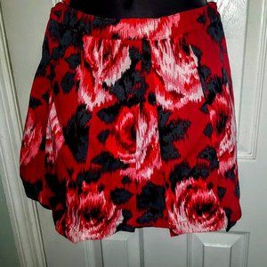 NWT! GAP Kids Fire Rose Cotton Skirt, 10 or 10Plus